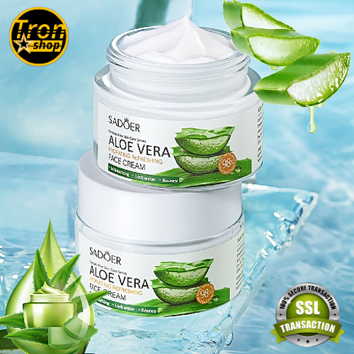 Korejska Aloe Vera Hidratantna krema za lice za blistavu kou - TronShop