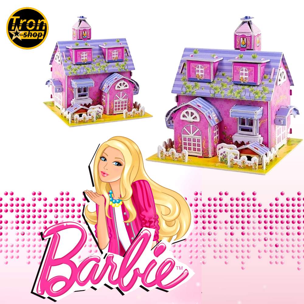 3D puzzle Barbie kuća slagalica 3D puzzle Barbie kuća slagalica