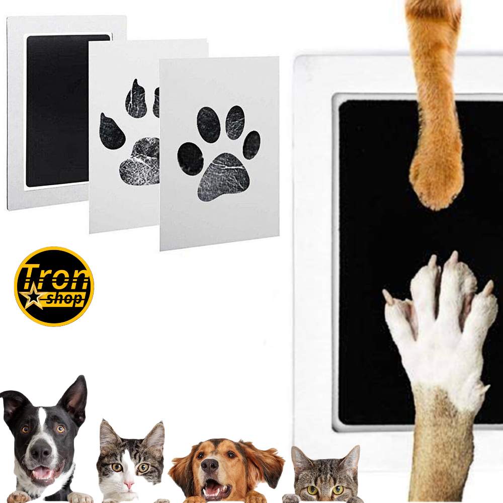 PetPrint Set za otiske šapa ljubimaca za večnu uspomenu